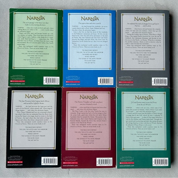 The Chronicles of Narnia ~ Books 1-6 ~ C.S. Lewis - Picture 3 of 12